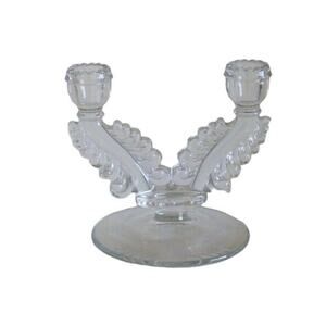 Vintage Susquehanna Double Arm Candle Holder, Taper, Dinner Table Candlelight,